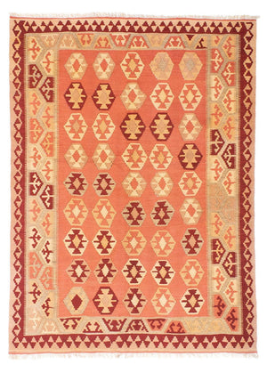 Tapis Kelim - Oriental - 210 x 154 cm - orange