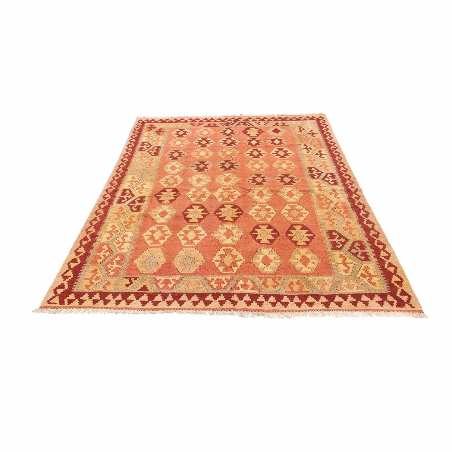 Tapis Kelim - Oriental - 210 x 154 cm - orange