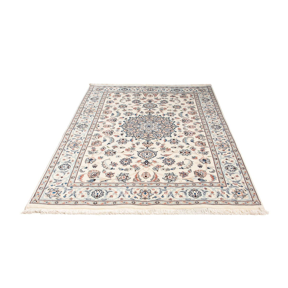 Tapis persan - Nain - Royal - 197 x 137 cm - beige