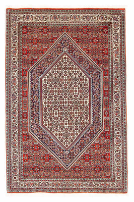 Tapis persan - Bidjar - 164 x 110 cm - rouge