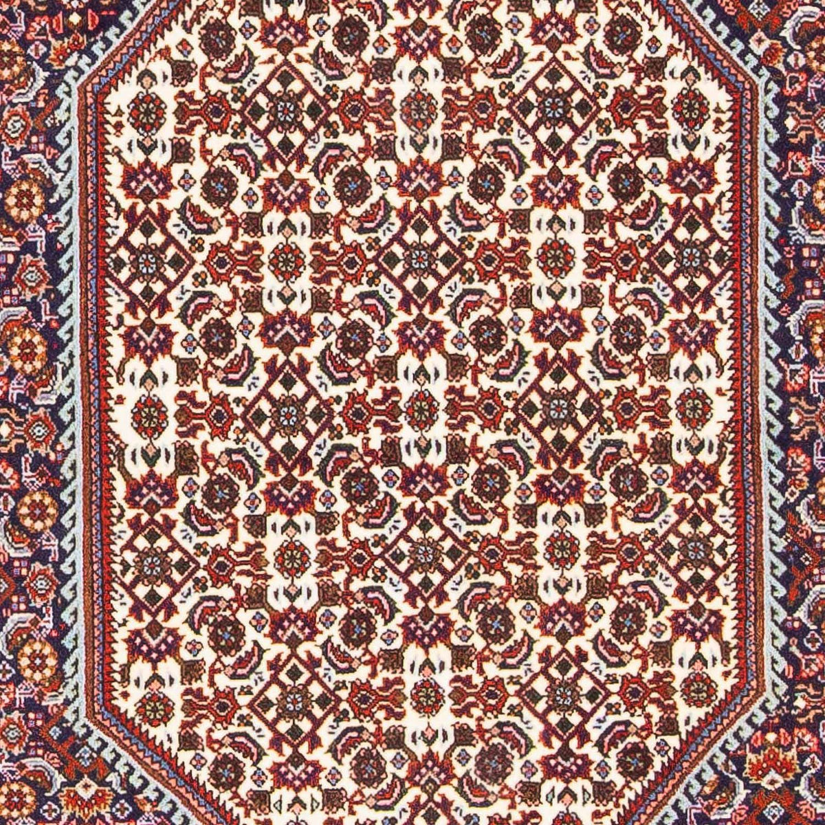 Tapis persan - Bidjar - 164 x 110 cm - rouge