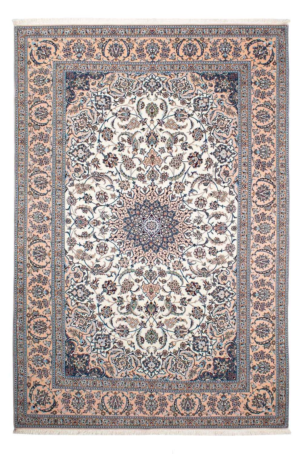 Tapis persan - Nain - Premium - 260 x 173 cm - beige