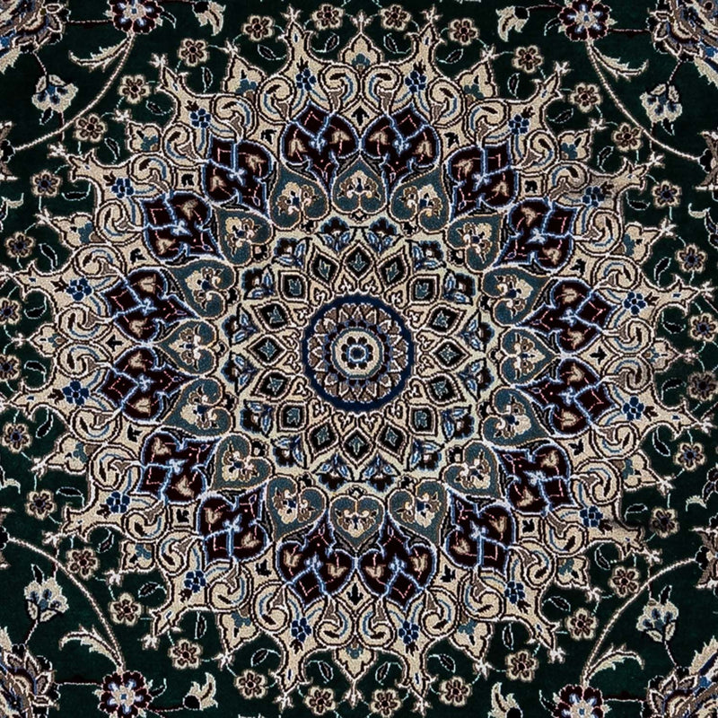 Tapis persan - Ghom - 352 x 241 cm - noir