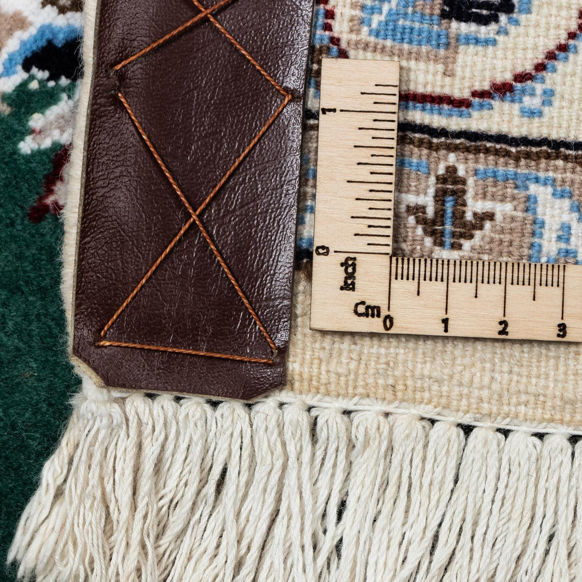 Tapis persan - Ghom - 352 x 241 cm - noir