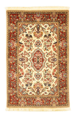 Tapis persan - Ghom - 164 x 105 cm - beige