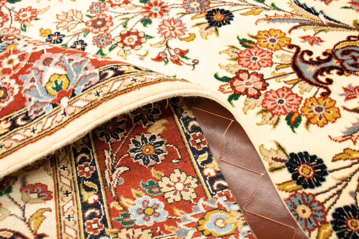 Tapis persan - Ghom - 164 x 105 cm - beige