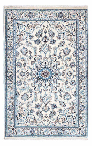 Tapis persan - Nain - Royal - 195 x 124 cm - beige
