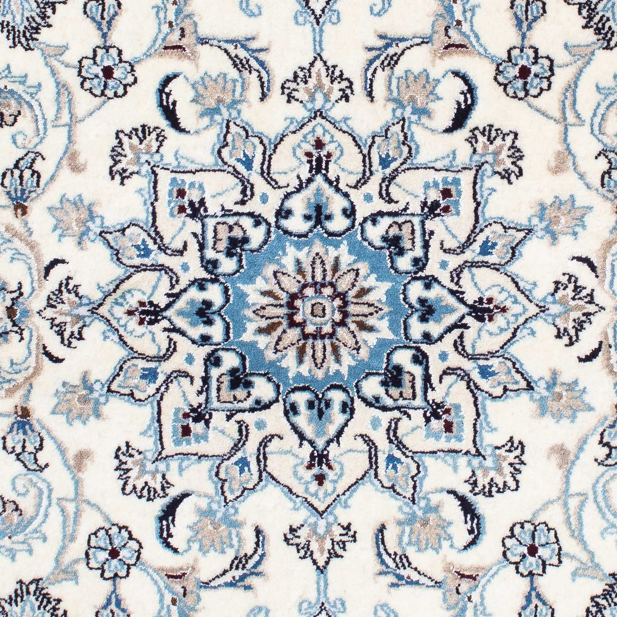 Tapis persan - Nain - Royal - 195 x 124 cm - beige