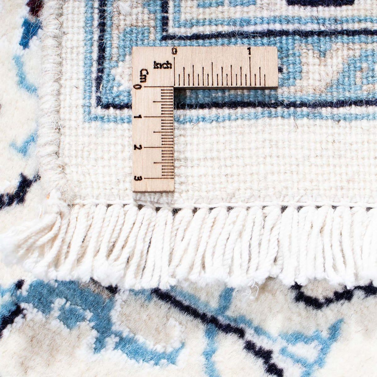 Tapis persan - Nain - Royal - 195 x 124 cm - beige