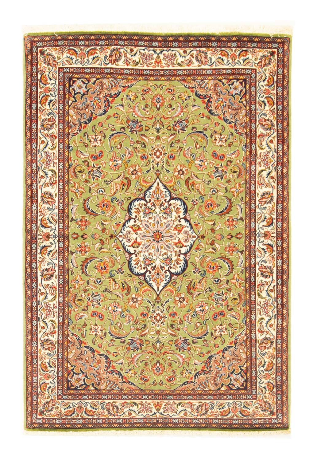 Tapis persan - Classique - 153 x 104 cm - vert