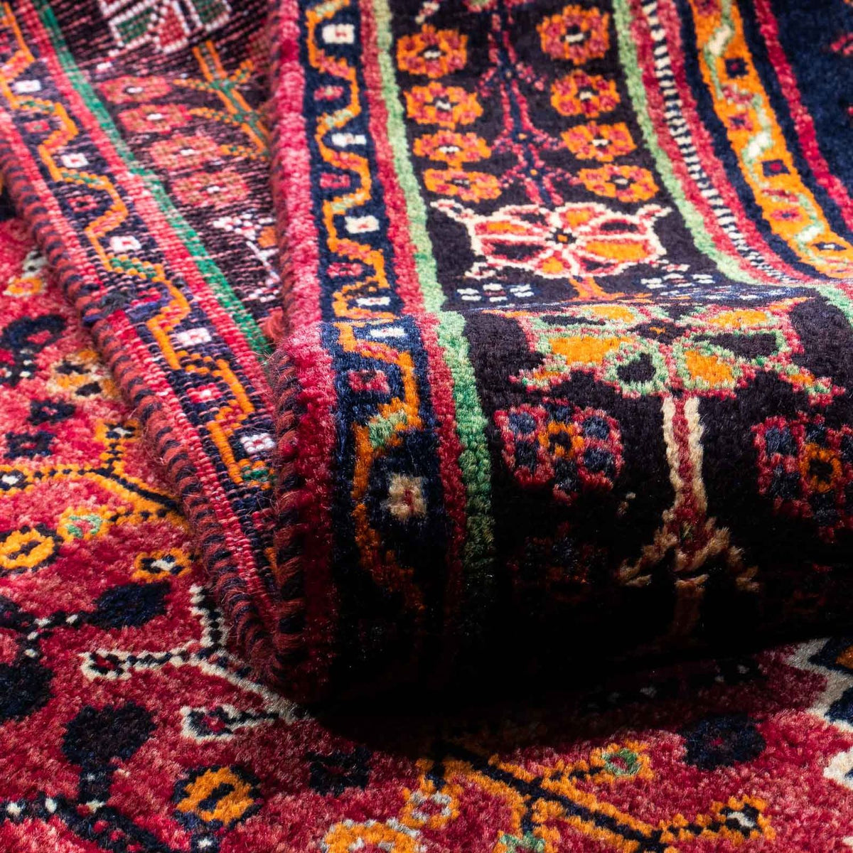 Tapis persan - Nomadic - 268 x 157 cm - rouge foncé