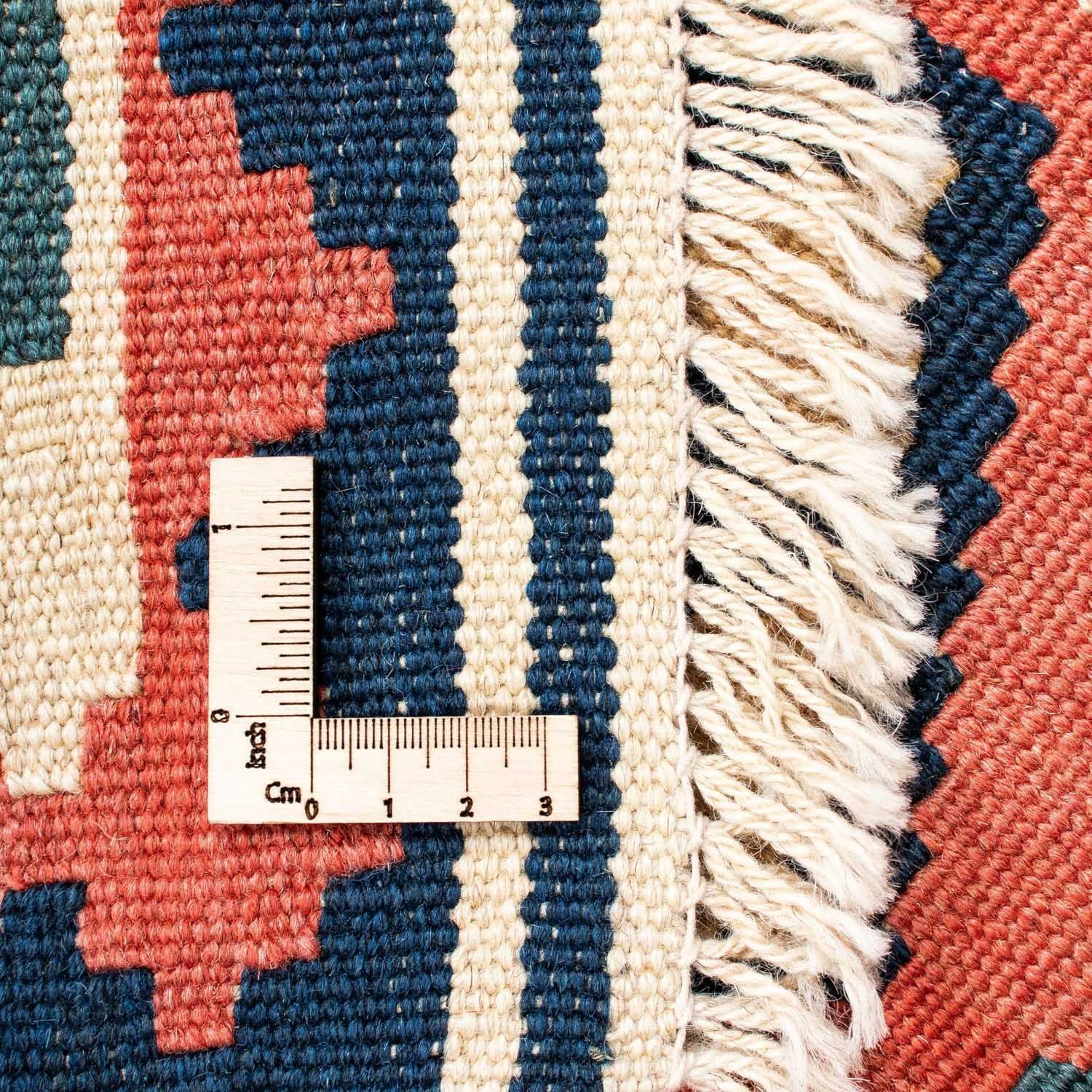 Tapis Kelim - Oriental carré  - 148 x 121 cm - rouille