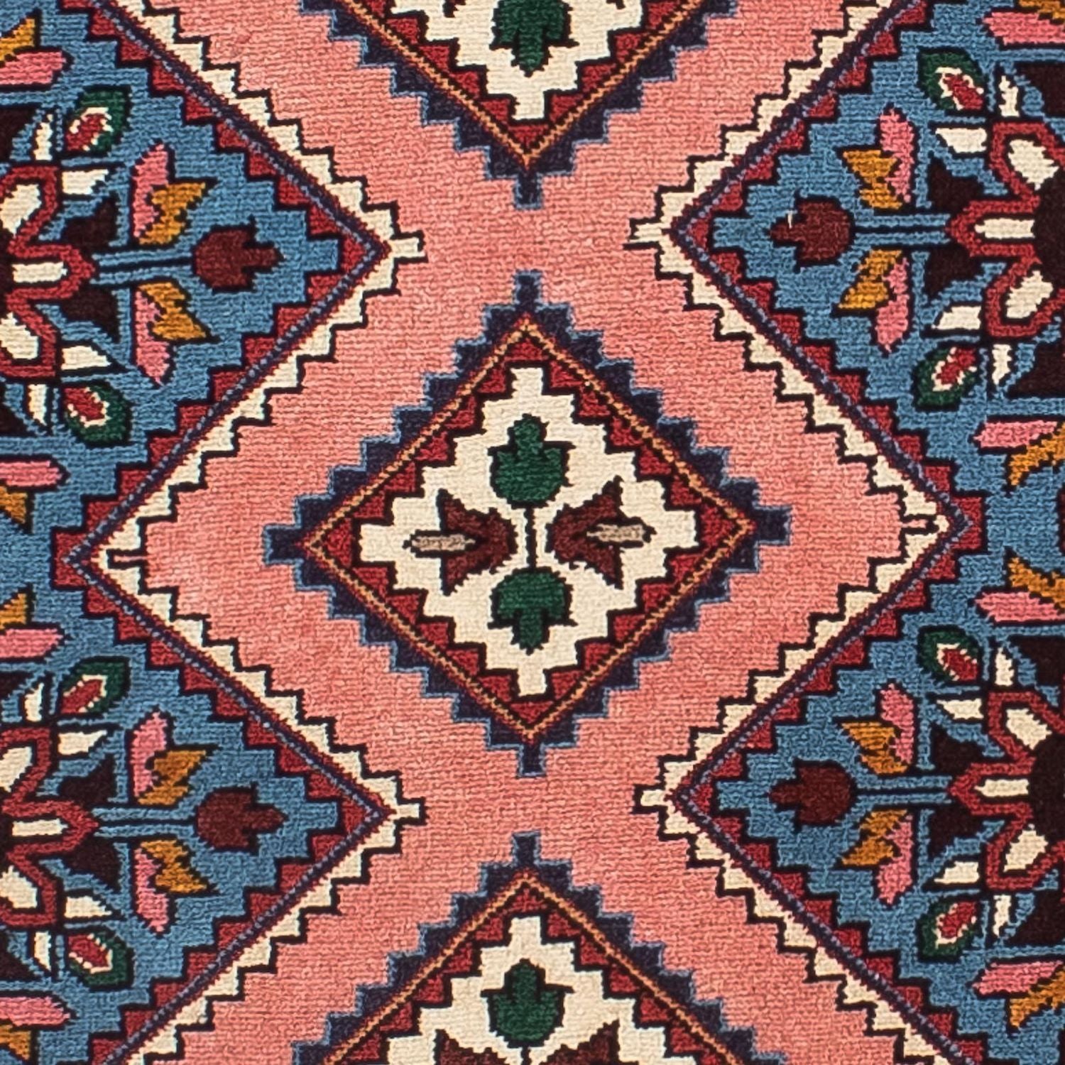 Tapis de couloir Tapis persan - Nomadic - 298 x 66 cm - rouge clair