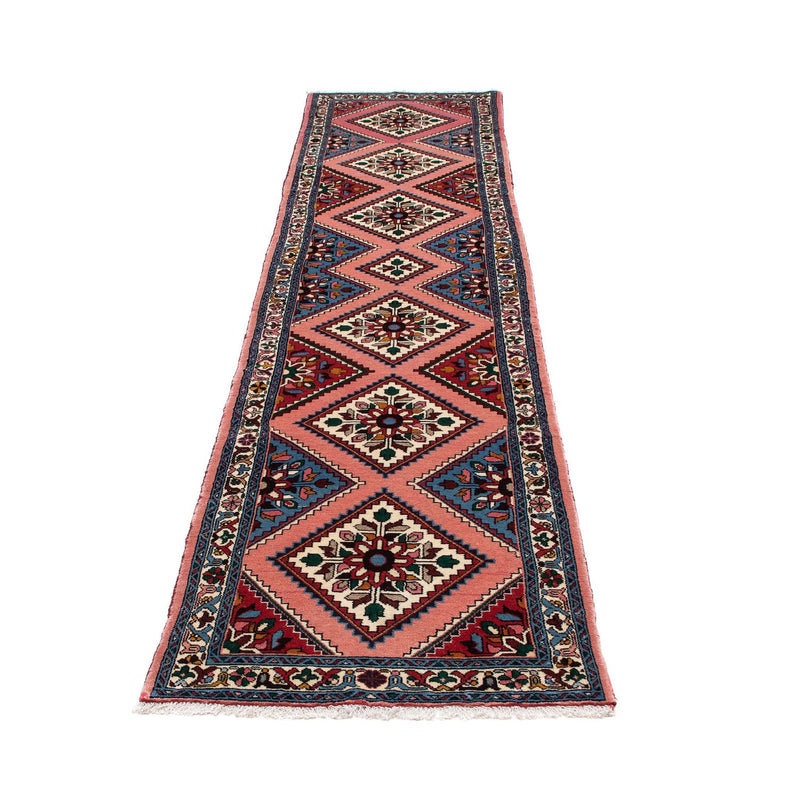 Tapis de couloir Tapis persan - Nomadic - 298 x 66 cm - rouge clair