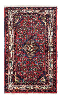 Tapis persan - Nomadic - 122 x 80 cm - rouge