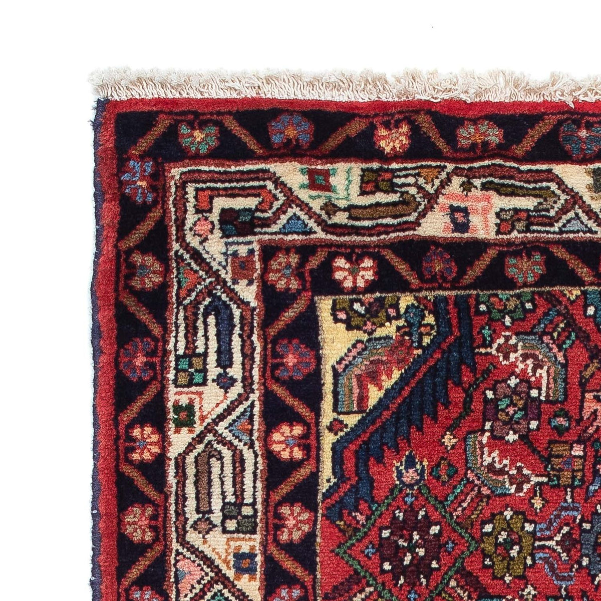 Tapis persan - Nomadic - 122 x 80 cm - rouge