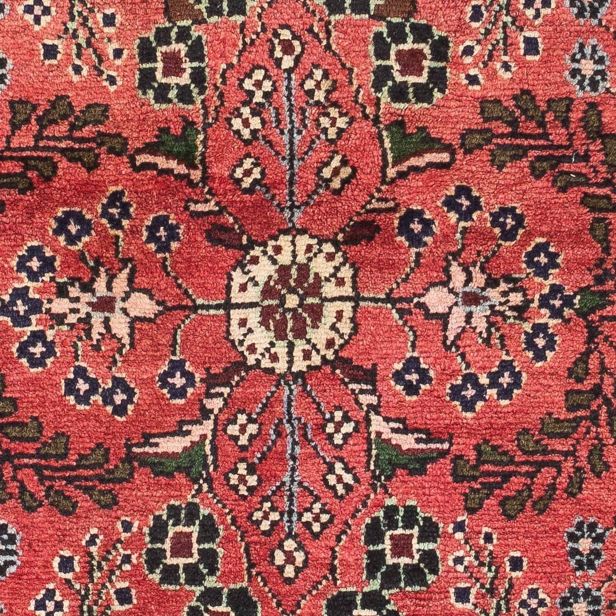 Tapis persan - Nomadic - 123 x 77 cm - rouge clair