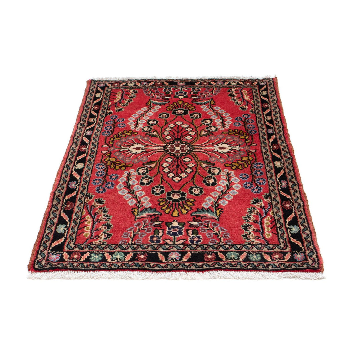 Tapis persan - Nomadic - 120 x 81 cm - rouge