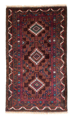Tapis de couloir Tapis Belutsch - 194 x 105 cm - rouille