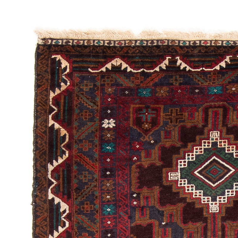 Tapis de couloir Tapis Belutsch - 194 x 105 cm - rouille