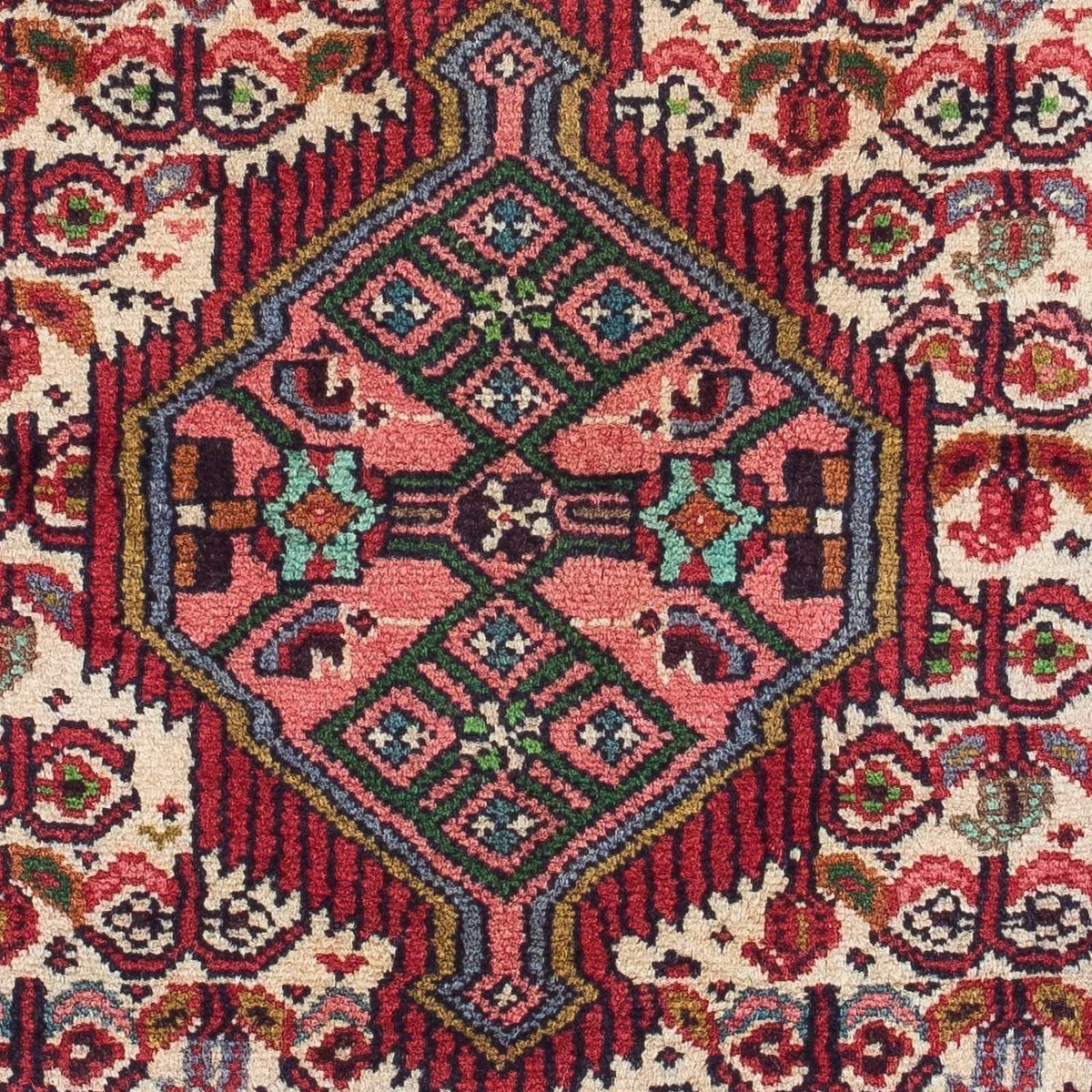 Tapis persan - Nomadic - 113 x 72 cm - beige