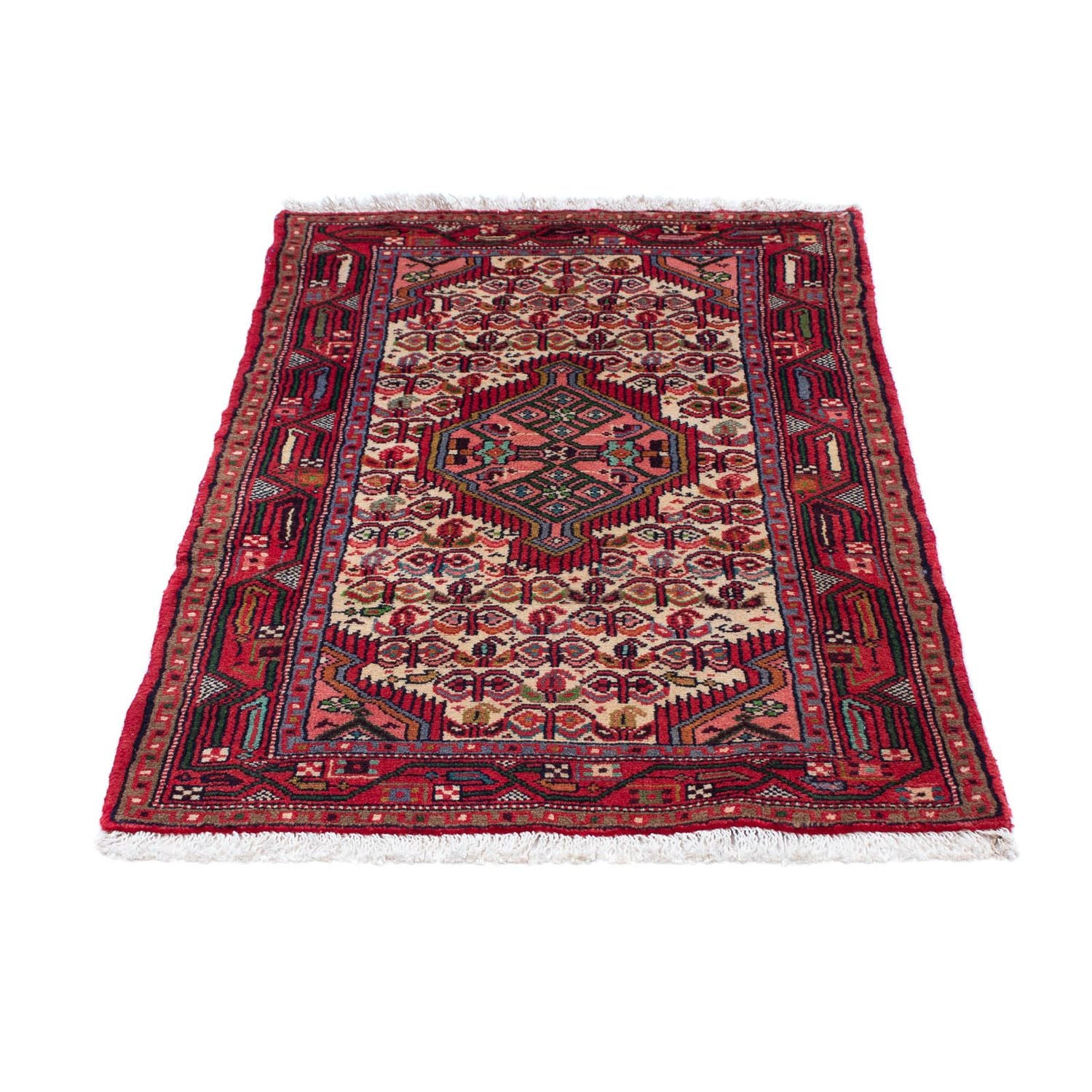 Tapis persan - Nomadic - 113 x 72 cm - beige