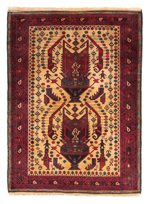 Tapis Belutsch - 169 x 118 cm - beige