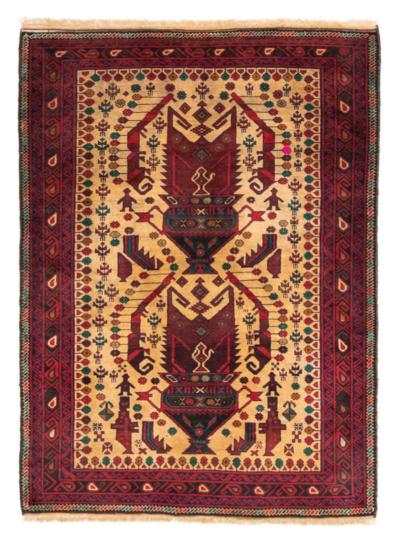 Tapis Belutsch - 169 x 118 cm - beige