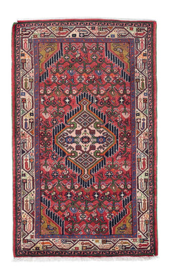 Tapis persan - Nomadic - 129 x 76 cm - rouge