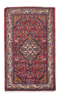 Tapis persan - Nomadic - 129 x 76 cm - rouge