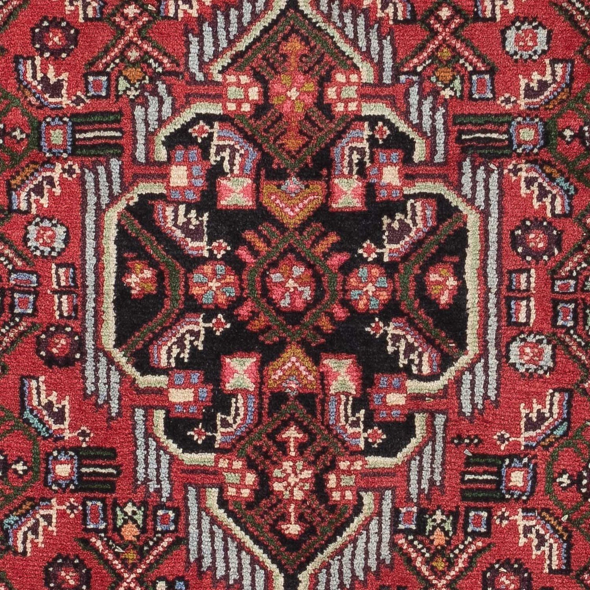 Tapis persan - Nomadic - 128 x 79 cm - rouge