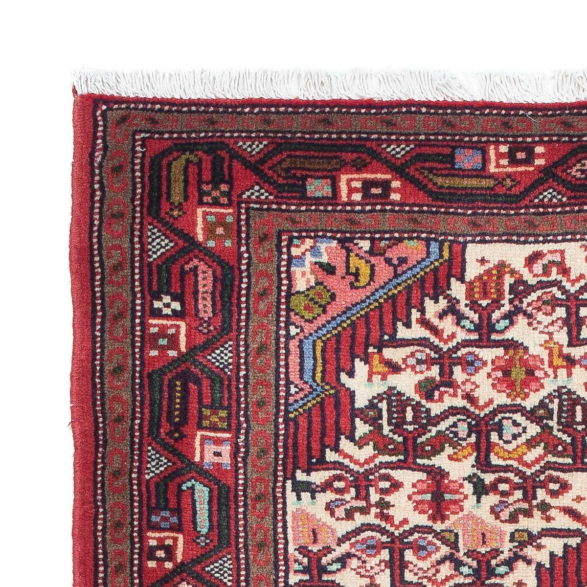 Tapis persan - Nomadic - 131 x 83 cm - beige