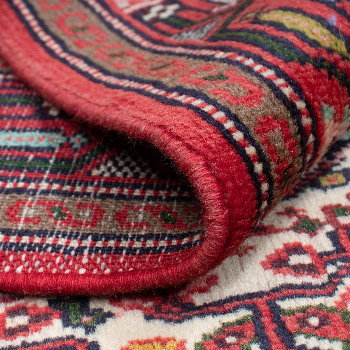 Tapis persan - Nomadic - 131 x 83 cm - beige