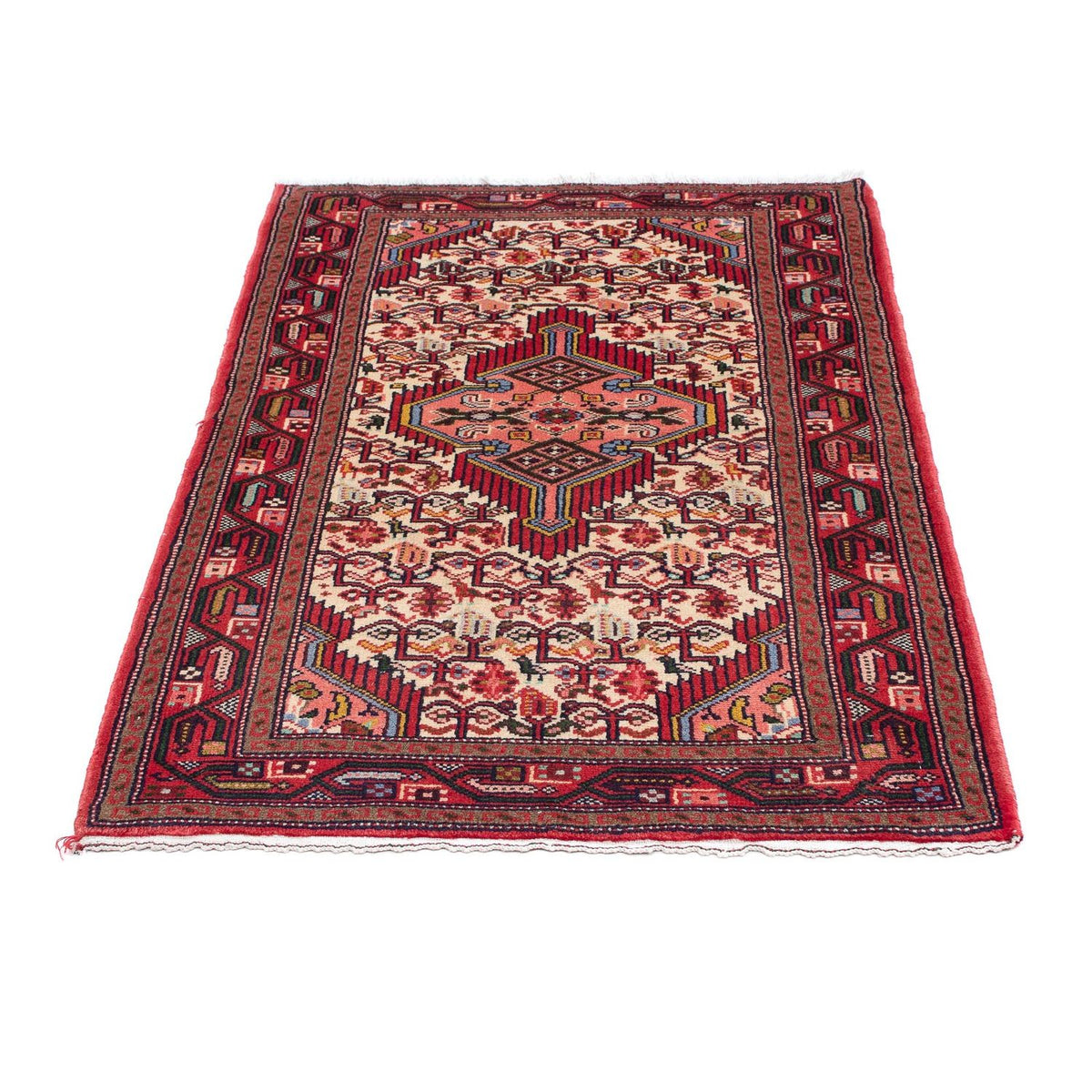 Tapis persan - Nomadic - 131 x 83 cm - beige