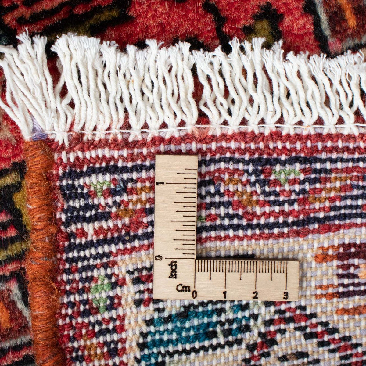 Tapis persan - Nomadic - 103 x 83 cm - rouge