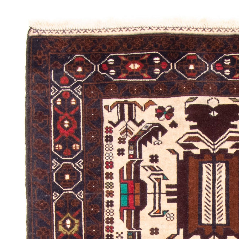 Tapis de couloir Tapis Belutsch - 207 x 100 cm - beige