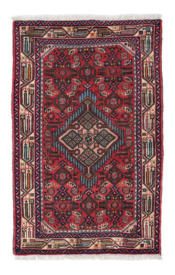 Tapis persan - Nomadic - 125 x 81 cm - rouge