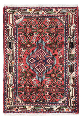 Tapis persan - Nomadic - 118 x 79 cm - rouge