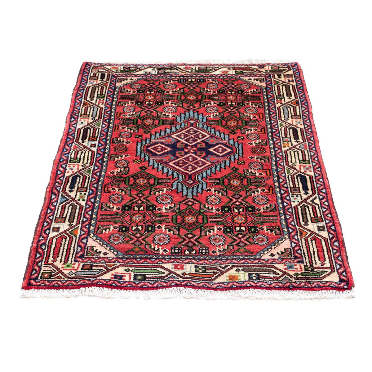 Tapis persan - Nomadic - 118 x 79 cm - rouge
