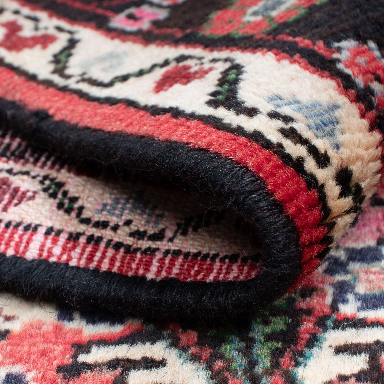 Tapis persan - Nomadic - 121 x 79 cm - rouge