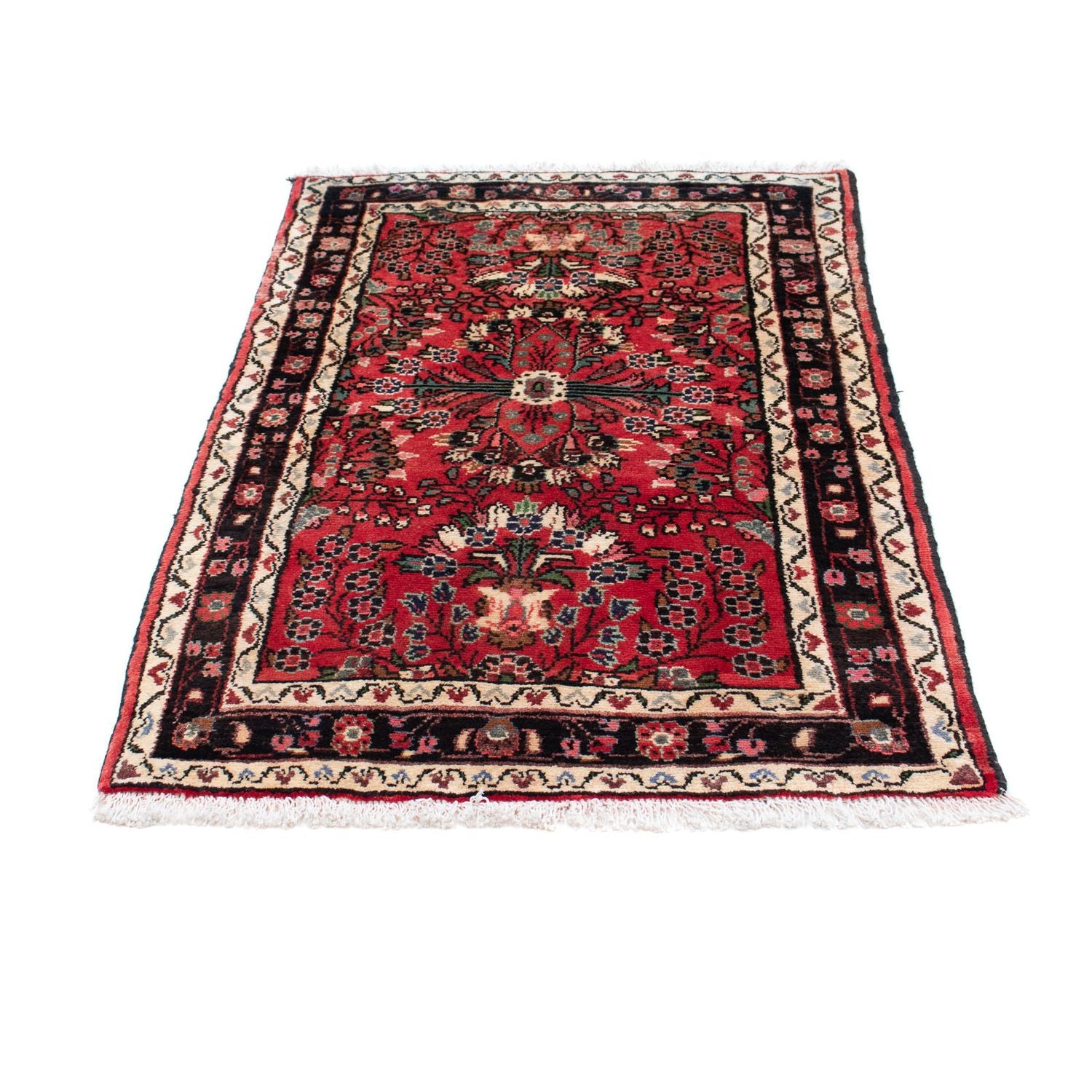 Tapis persan - Nomadic - 121 x 79 cm - rouge