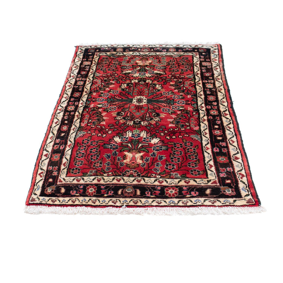 Tapis persan - Nomadic - 121 x 79 cm - rouge