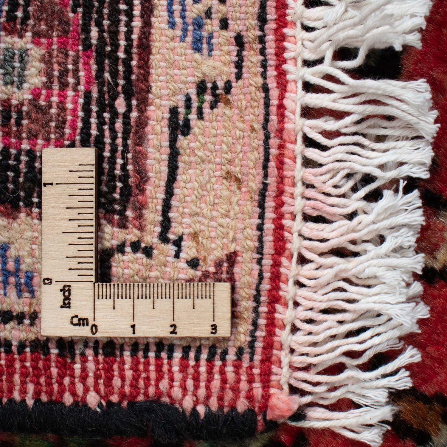 Tapis persan - Nomadic - 121 x 79 cm - rouge