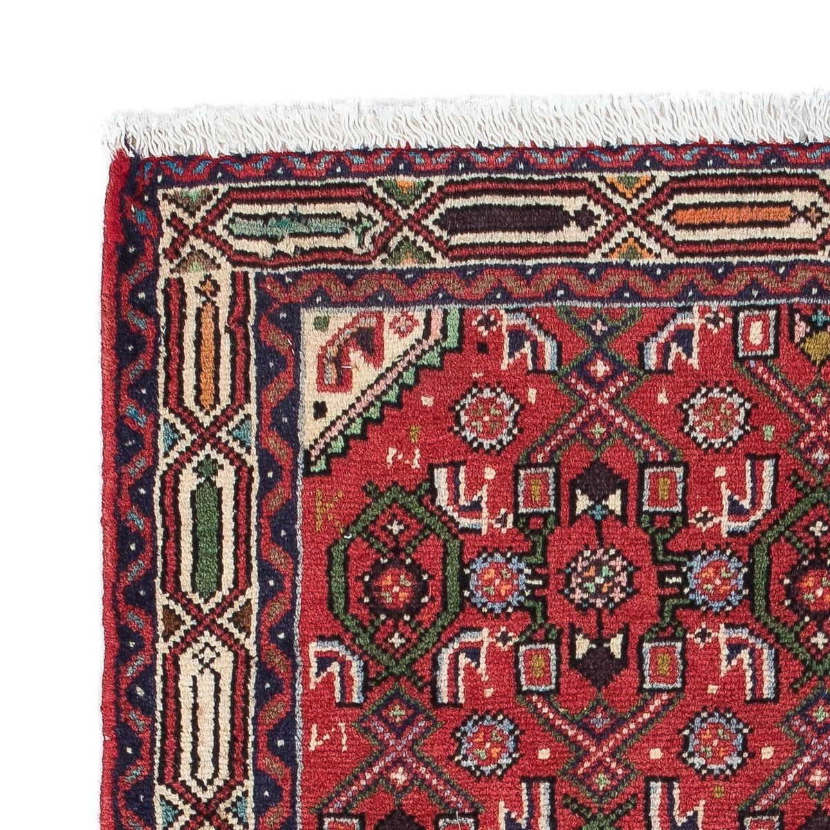 Tapis persan - Nomadic - 122 x 80 cm - rouge