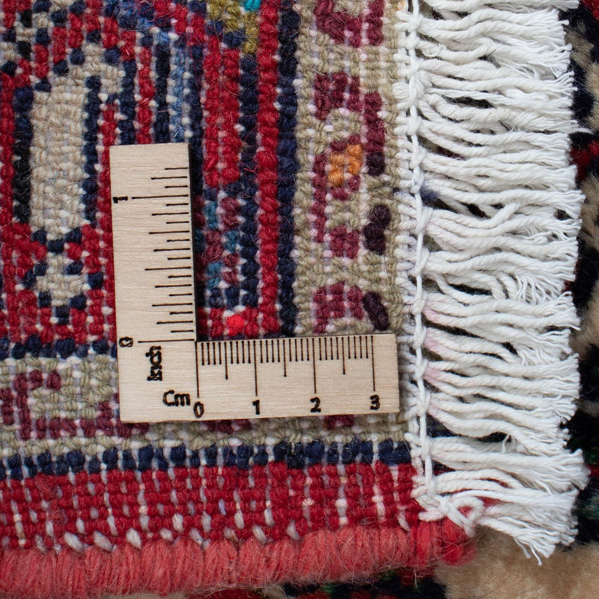 Tapis persan - Nomadic - 126 x 75 cm - beige