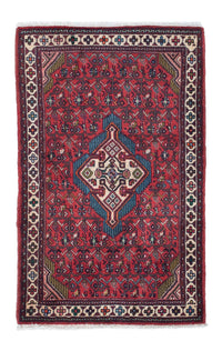 Tapis persan - Nomadic - 127 x 79 cm - rouge