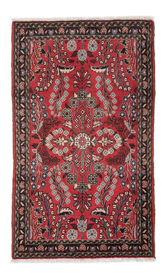Tapis persan - Nomadic - 133 x 81 cm - rouge
