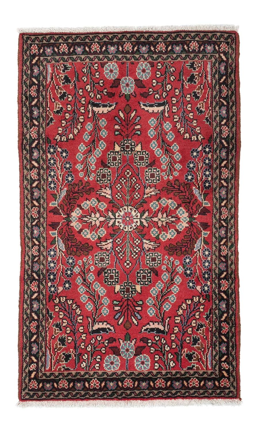 Tapis persan - Nomadic - 133 x 81 cm - rouge