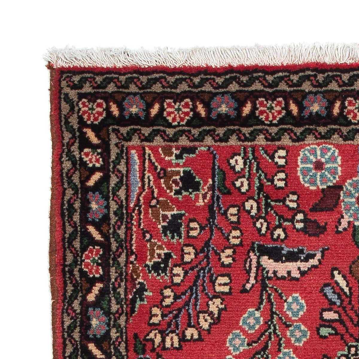 Tapis persan - Nomadic - 133 x 81 cm - rouge