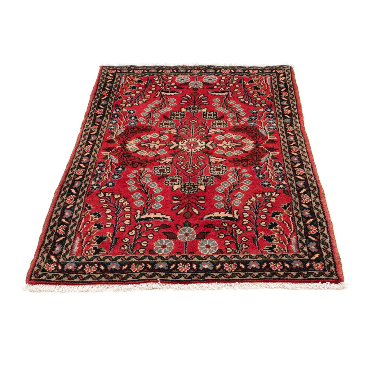 Tapis persan - Nomadic - 133 x 81 cm - rouge